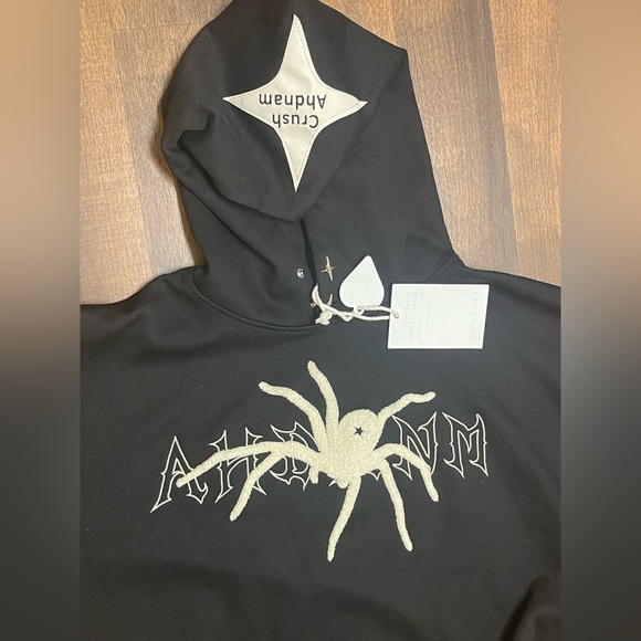 Elfric Eden
Oversized Black Spider Graphic Hoodie - Picture 7 of 16